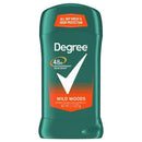 DEGREE FOR MEN INVISIBLE SOLID 2.7oz WILD WOODS