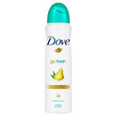 DOVE DEODORANT SPRAY 8.4oz/ 250ml PEAR & ALOE (CS/6)