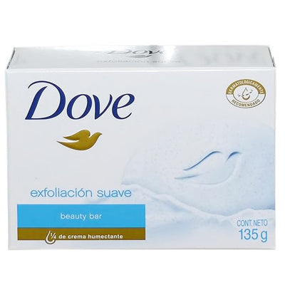 DOVE BAR SOAP 4.75oz/ 135gr GENTLE EXFOLIATING (CS/48)
