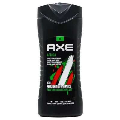 AXE BODY WASH 400ml AFRICA (CS/6)