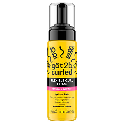 GOT2B CURLED FLEXIBLE CURL FOAM 6.7oz (CS/6)
