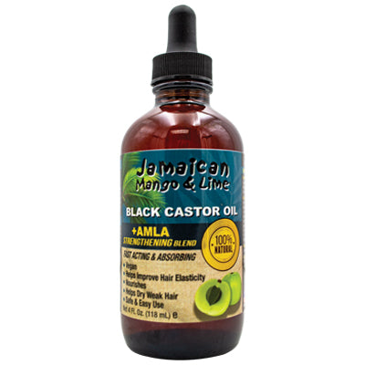Jamaican Mango & Lime Black Castor Oil 4 oz (CS/6) Amla