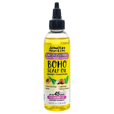 JAMAICAN MANGO & LIME BOHO SCALP OIL 4oz (CS/6)