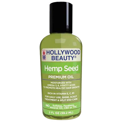 HOLLYWOOD OIL 2oz HEMP SEED OIL (DL/6)