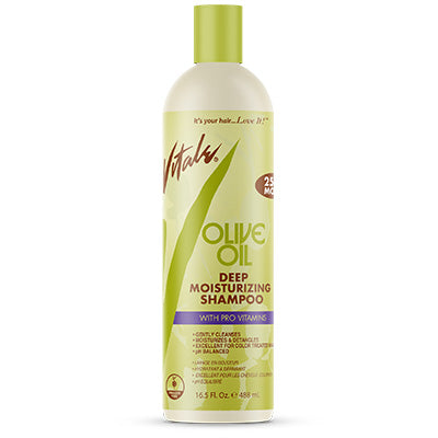 Vitale Naturals Olive Oil Deep Moisturizing Shampoo 12 oz