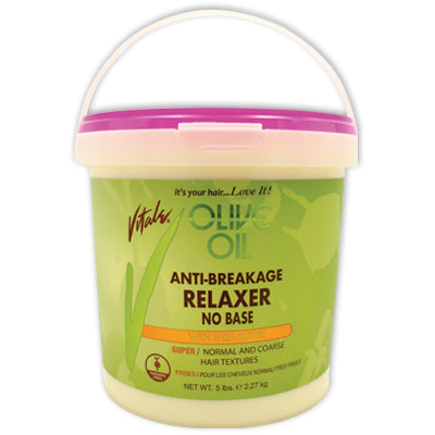 VITALE NATURALS OLIVE OIL NO BASE RELAXER 5 LB SUPER