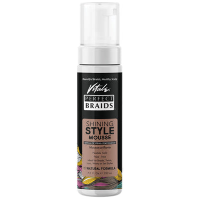 VITALE PERFECT BRAIDS SHINING STYLE MOUSSE 8oz