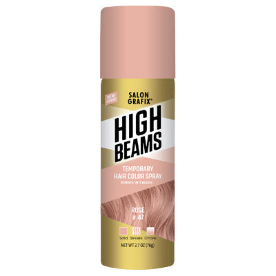 HIGH BEAMS HAIR COLOR SPRAY 2.7oz #47 ROSE (CS/6) #24300148