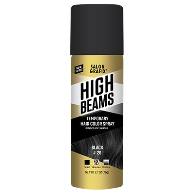 High Beams Hair Color Spray 2.7 oz #20 Black (CS/6) #24312302