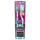 REACH ESSENTIALS TOOTHBRUSH 2 CT SOFT W/ CAP (DL/6)