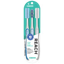 REACH TOTAL CARE TOOTHBRUSH 3 CT SOFT W/ CAP (DL/6)