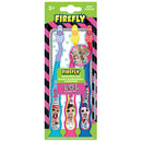 FIREFLY TOOTHBRUSH 3 CT SOFT W/ CAP LOL (DL/6)