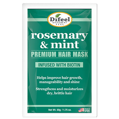 DIFEEL ROSEMARY & MINT HAIR MASK 1.75oz