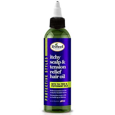 DIFEEL PROTECTIVE STYLES OIL 8 oz ITCHY SCALP & TENSION RELIEF