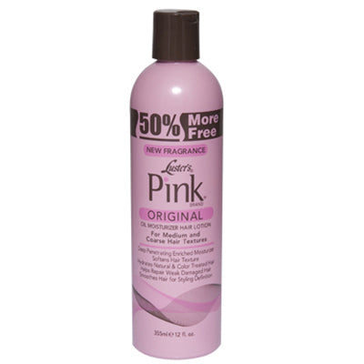 LUSTERS PINK OIL MOISTURIZER HAIR LOTION 8oz BONUS