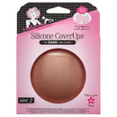 HOLLYWOOD FASHION SECRETS SILICONE COVERUPS DARK SKIN TONES SIZE 2 (DL/3)
