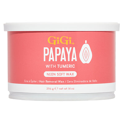 GI-GI NEON SOFT WAX 14oz PAPAYA