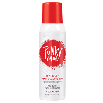 PUNKY COLOUR TEMPORARY HAIR COLOR SPRAY 3.5oz COUGAR RED (DL/4)