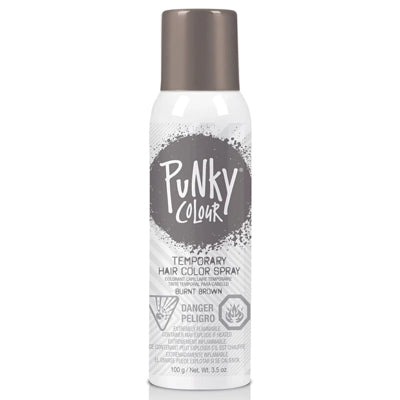 PUNKY COLOUR TEMPORARY HAIR COLOR SPRAY 3.5oz BURNT BROWN (DL/4)