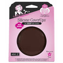HOLLYWOOD FASHION SECRETS SILICONE COVERUPS DEEP SKIN TONES SIZE 2 (DL/3)