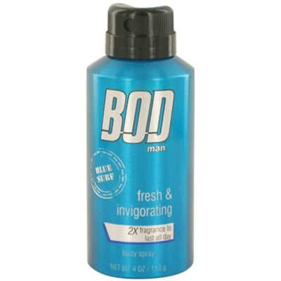 BOD MAN FRAGRANCE BODY SPRAY 4oz BLUE SURF
