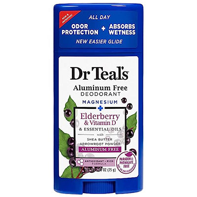 DR. TEALS DEODORANT 2.65oz ELDERBERRY & VITAMIN D (DL/4)