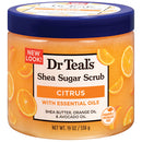 DR. TEAL'S SHEA SUGAR SCRUB 19oz EUCALYPTUS SHEA (DZ)