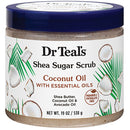 DR. TEAL'S SHEA SUGAR SCRUB 19oz COCONUT OIL (DZ)
