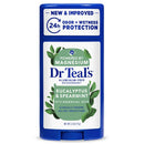 DR. TEAL'S DEODORANT 2.5oz EUCALYPTUS & SPEARMINT (DL/6)