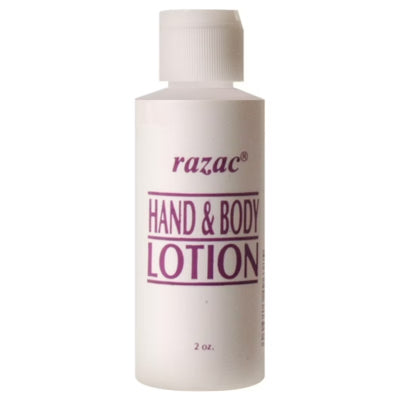 RAZAC HAND & BODY LOTION 2oz (CS/100)