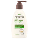 AVEENO DAILY FACE CLEANSER FOAMING GEL 12oz (DL/3)