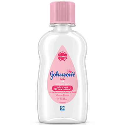 JOHNSON'S BABY OIL 3oz (DL/8)