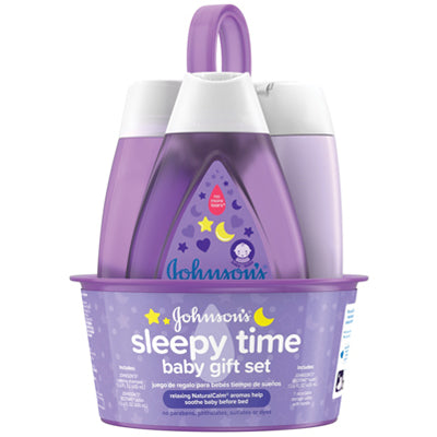 JOHNSON'S BABY GIFTSET BEDTIME  13.6oz SHAMPOO/LOTION/WASH DL/2