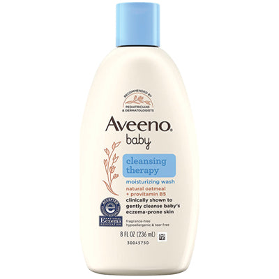 AVEENO BABY CLEANSING THERAPY WASH 8oz (DL/3)