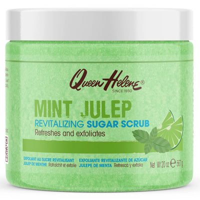 QUEEN HELENE SUGAR SCRUB 20oz MINT JULEP (CS/6)