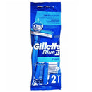 GILLETTE RAZOR BLUE II PLUS 2 CT