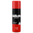 GILLETTE SHAVING FOAM 2oz REGULAR (CS/48)