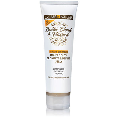 CREME OF NATURE BUTTER BLEND & FLAXSEED DEFINE JELLY 8.4oz