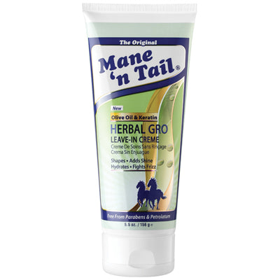 MANE 'N TAIL HERBAL GRO 5.5oz LEAVE IN CREAM (CS/6)