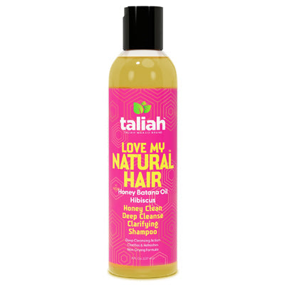TALIAH WAAJID LOVE MY NATURAL HAIR HONEY BATANA OIL HIBISCUS CLARIFYING SHAMPOO 8oz (CS/6)