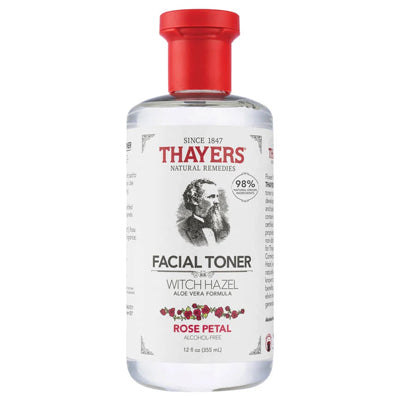 THAYERS WITCH HAZEL FACIAL TONER 12oz ROSE PETAL (DL/3)