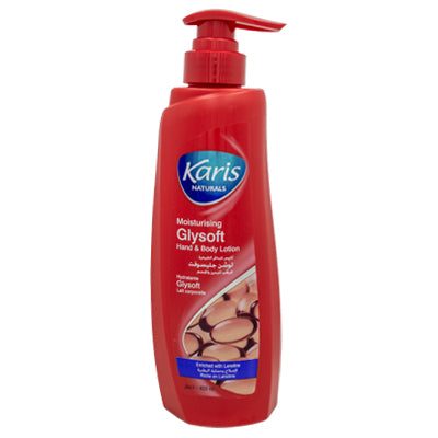 KARIS NATURAL BODY LOTION 400mlMOISTURISING GLYSOFT (DL/3)