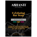ASHANTI BAR SOAP EXFOLIATING 5oz BLACK SOAP (DL/6)