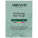 ASHANTI BAR SOAP DETOXING 5oz GREEN TEA & MINT (DL/6)