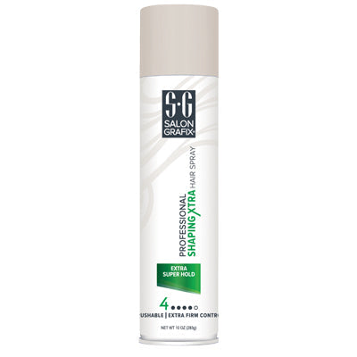 SALON GRAFIX SHAPING HAIR SPRAY10 OZ EXTRA SUPER HOLD (CS/6)