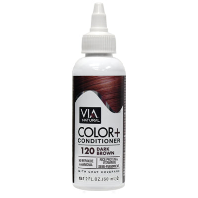 VIA COLOR + CONDITIONER 2oz DARK BROWN #120 (CS/6) #59408653