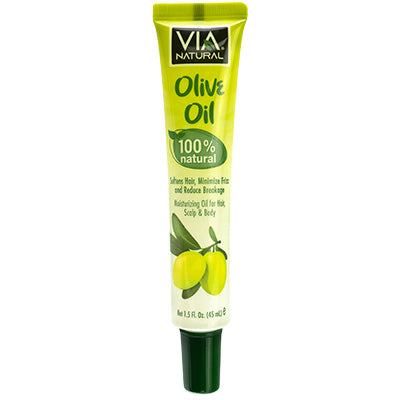 Via Natural Hair & Body Oil 1.5 oz Tube Olive Oil (DL/24)