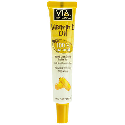 Via Natural Hair & Body Oil 1.5 oz Tube Vitamin E (DL/24)