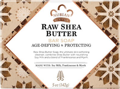 Nubian Heritage Soap 5oz(142Gr) Raw Shea Butter (CS/24)