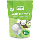 PERSONAL CARE BATH BOMBS 5.29oz COCONUT &LIME 3's (cs/12)